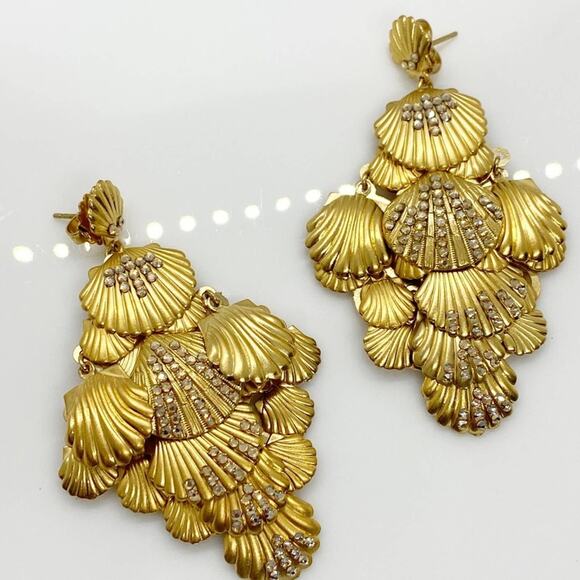 Anthropologie Jewelry - NEW Anthropologie x Gas Bijoux Tahiti Shell Earrings